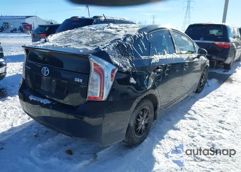 2013 Toyota Prius Two from USA, damaged, VIN JTDKN3DU7D5540155